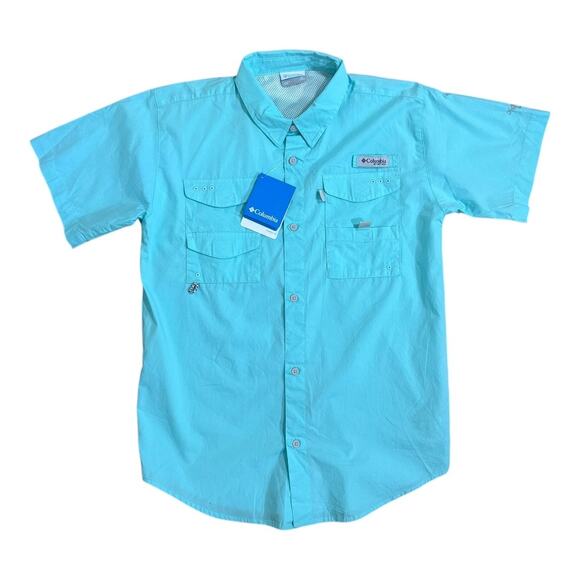 Columbia Boys Bahama Ii Short Sleeve Shirt - NWT - Size XL - Picture 1 of 4